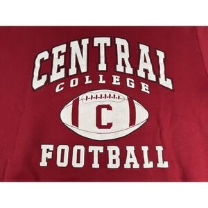 Central College Dutch Football 90s Sweatshirt Pullover Vtg Jansport Red USA XL